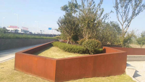 威海耐候钢挡土墙
